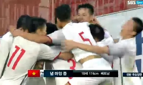 Cưa điểm với Hàn Quốc, U19 Việt Nam ngẩng cao đầu rời giải