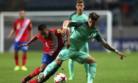 Highlights: U.20 Costa Rica 1-1 U.20 Bồ Đào Nha (World Cup U.20 - 2017)