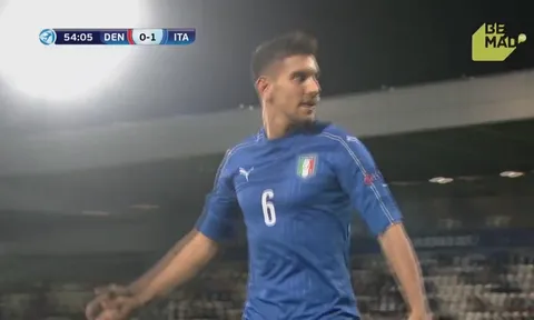 U21 Đan Mạch 0-2 U21 Italia (Bảng C - U21 Châu Âu)