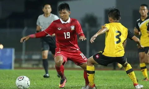 U21 Thái Lan thua sốc U21 Brunei