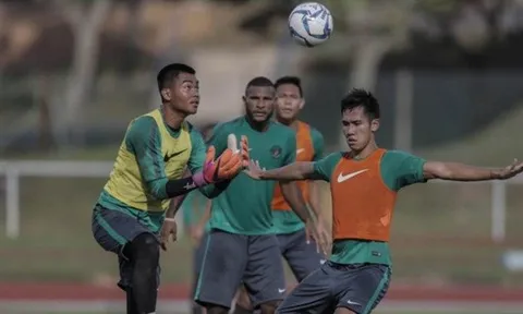 U22 Indonesia thiếu tự tin trước trận ra quân gặp U22 Thái Lan