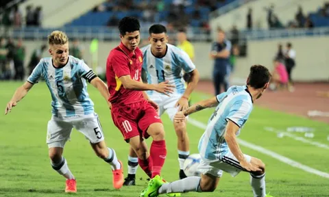 U22 Việt Nam 0-5 U20 Argentina: Đẳng cấp thế giới là đây