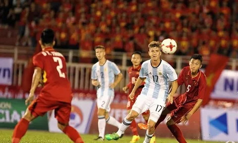 Đức Chinh nổ súng, U20 Việt Nam vẫn thua đậm U20 Argentina