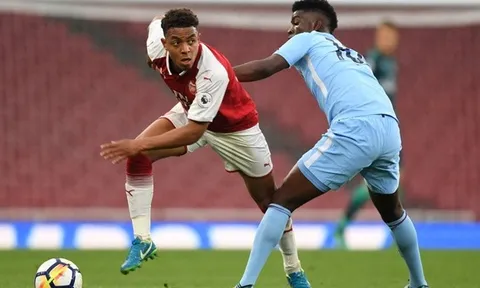 U23 Arsenal 4-3: U23 Manchester City: Show diễn của thần đồng