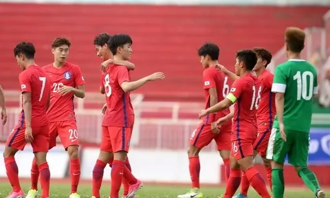 U23 Hàn Quốc phô trương sức mạnh bằng chiến thắng hủy diệt 10-0