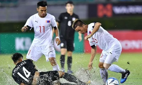 U23 Thái Lan tuột chiến thắng khó tin trước Mông Cổ