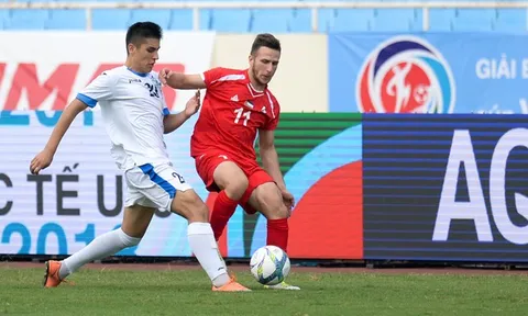 Thua Palestine, HLV Uzbekistan thừa nhận yếu hơn Olympic Việt Nam