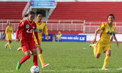 Vòng 3 giải VĐQG nữ 2017: Vùi dập đàn em 7-0, TP.HCM bám sát ngôi đầu