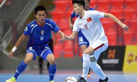 U20 Futsal Việt Nam thắng ngược khó tin Đài Bắc Trung Hoa