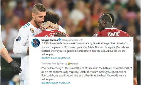170,000 người ký đơn yêu cầu trừng phạt Ramos sau pha bóng làm Salah chấn thương