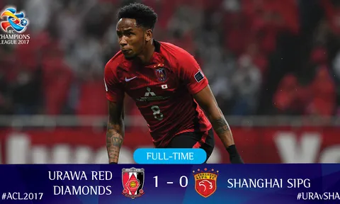Urawa Red Diamonds vs Shanghai SIPG (Vòng bảng AFC Champions League 2017)