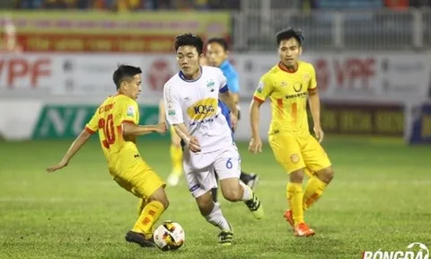 Tổng hợp vòng 4 V-League 2018: HAGL đẩy Nam Định bét bảng; Than Quảng Ninh vững ngôi đầu