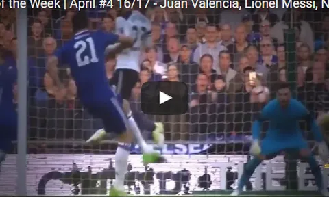Valencia, Messi và những bàn thắng đẹp nhất tuần này