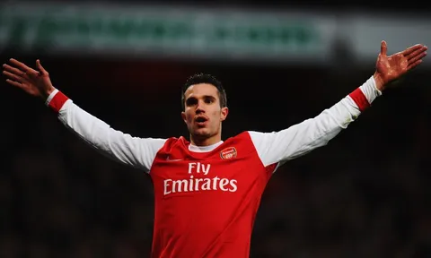 Van Persie khi còn tung hoành tại Arsenal