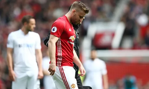 Vận rủi chưa buông tha Luke Shaw