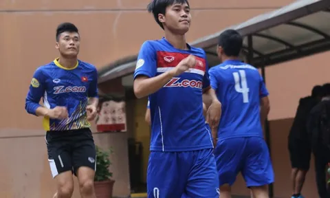 Văn Toàn đang nỗ lực giành suất đá chính ở U22 Việt Nam