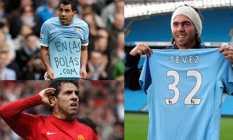 Vào ngày này |14.7| Từ chối MU, Tevez gia nhập Man City