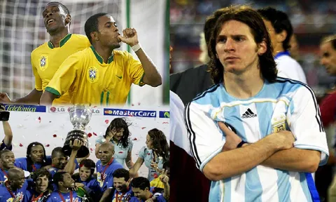 Vào ngày này |15.7| Messi lần đầu về nhì