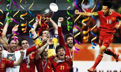 Vào ngày này |1.7| Tây Ban Nha lập hat-trick trong sinh nhật Văn Quyết