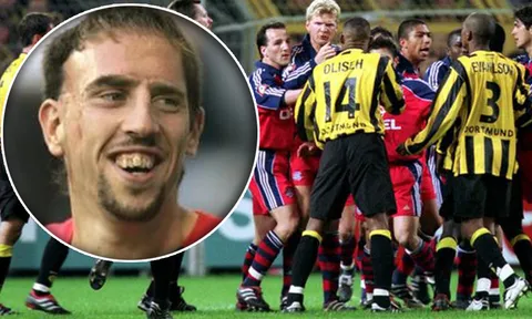 Vào ngày này |7.4| Dortmund - Bayern "xả" nhau trong sinh nhật Franck Ribery