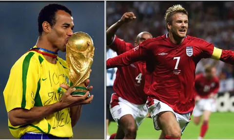 Vào ngày này |7.6| Beckham tỏa sáng trong sinh nhật huyền thoại Cafu
