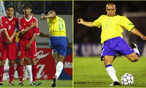 Vào ngày này |8.6| Carlos "xé" lưới Trung Quốc và Argentina bằng 2 siêu phẩm sút phạt