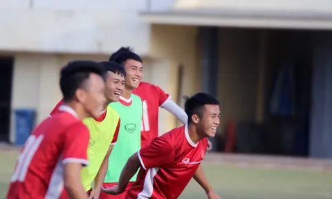 U19 Việt Nam thoải mái về mặt tinh thần, sẵn sàng chiến chủ nhà Indonesia