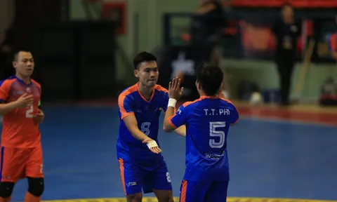 Cúp vô địch Futsal Việt Nam 2018 ngày thứ 2: Trâu Thủ Đô hưởng trọn niềm vui