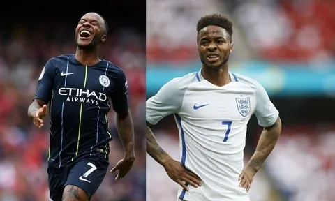 Vì sao có sự khác biệt giữa Sterling ở tuyển Anh và Man City?