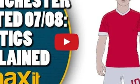 Video: Phân tích chiến thuật của Manchester United mùa 2007/08