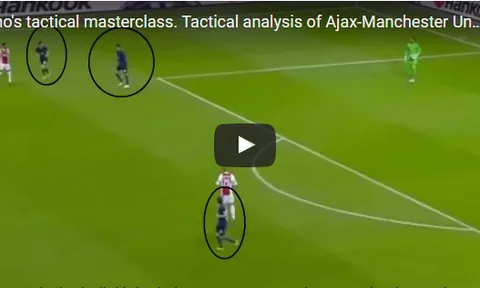 Video phân tích chiến thuật của Mourinho trước Ajax