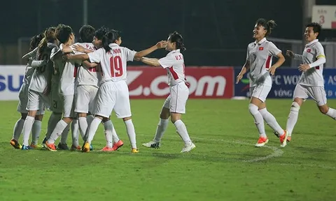 Phát lại chiến thắng đưa tuyển nữ Việt Nam đến Asian Cup 2018