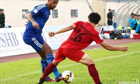 Ngoại binh tỏa sáng, Quảng Nam FC nhọc nhằn vượt qua Hải Phòng