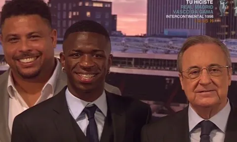 Vinicius Jr: "Tôi có nhiều sự lựa chọn và tôi đã chọn đội bóng xuất sắc nhất thế giới"