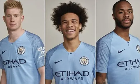 Vô địch Premier League, Man City thay áo mới