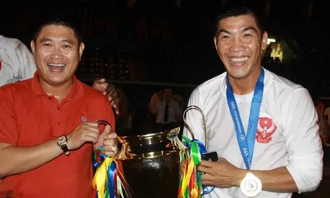 “Vỗ mặt” trọng tài, bầu Thuỵ lấp lửng trở lại V-League