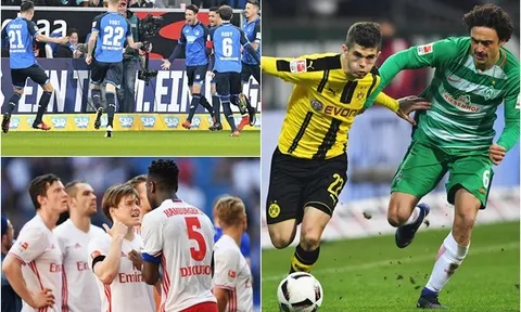 Vòng đấu khép lại Bundesliga 2016/17: Ba cuộc chiến, hai số phận