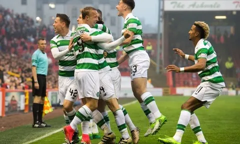 Vùi dập Aberdeen, Celtic CHÍNH THỨC cán mốc "vô tiền khoáng hậu"