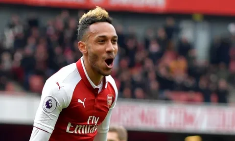 Vượt Persie lẫn Henry, Aubameyang làm nên lịch sử tại Arsenal