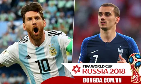 Vượt qua khe cửa hẹp, Argentina đụng Pháp ở vòng Knock out