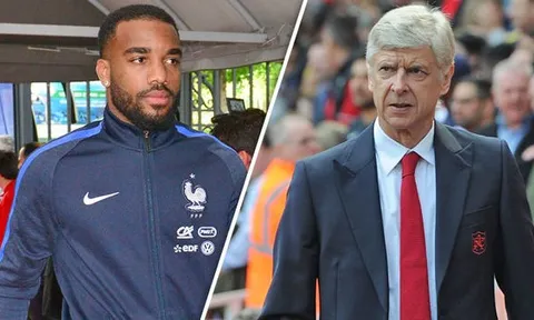 Wenger tự tin nâng cúp cùng Lacazette