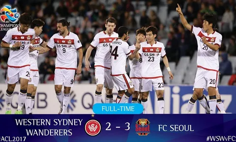 Western Sydney Wanderers vs FC Seoul (Vòng bảng AFC Champions League 2017)