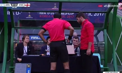 World Cup U20: Trọng tài video gây ấn tượng