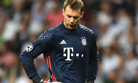 XÁC NHẬN: Bayern mất Neuer đến hết mùa