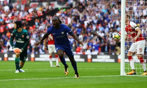 Xé lưới Arsenal, Moses chấm dứt 9 tháng không ghi bàn