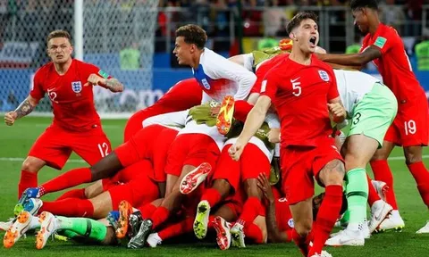 Xếp hạng top 8 World Cup, tuyển Anh chỉ xếp sau 1 đội