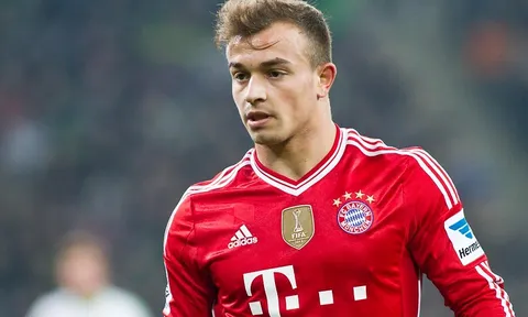 Xherdan Shaqiri khi còn khoác áo Bayern Munich