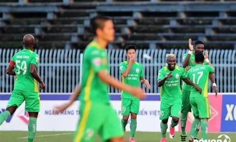 XSKT Cần Thơ 2-0 Hải Phòng (Vòng 16 V-League 2017)