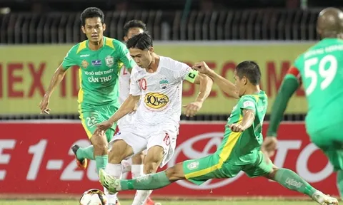 XSKT Cần Thơ 3-0 Hoàng Anh Gia Lai (Vòng 15 V-League 2017)