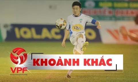 Xuân Trường sút phạt đẳng cấp gỡ hòa cho CLB Hoàng Anh Gia Lai